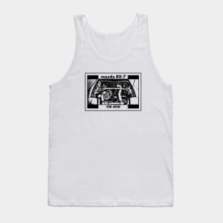 MAZDA RX-7 FD ENGINE Tank Top